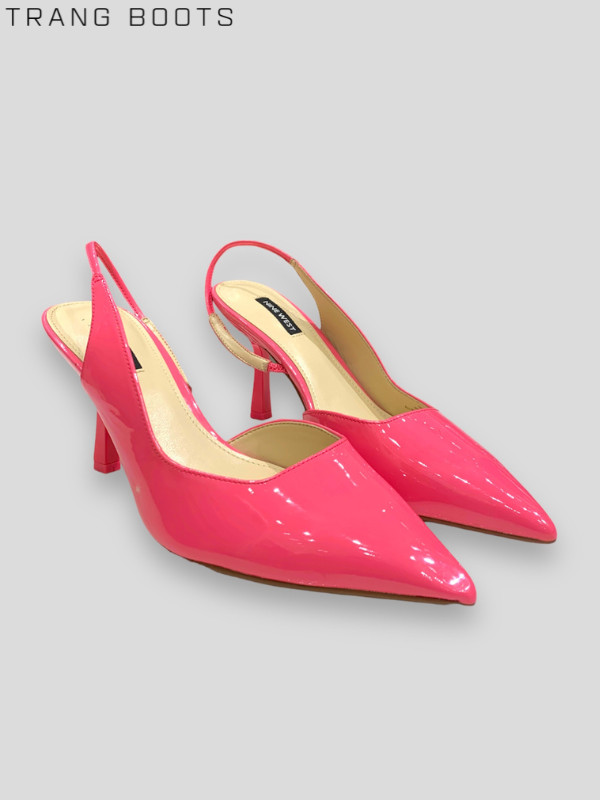 GIÀY CAO GÓT NINE WEST HỞ GÓT