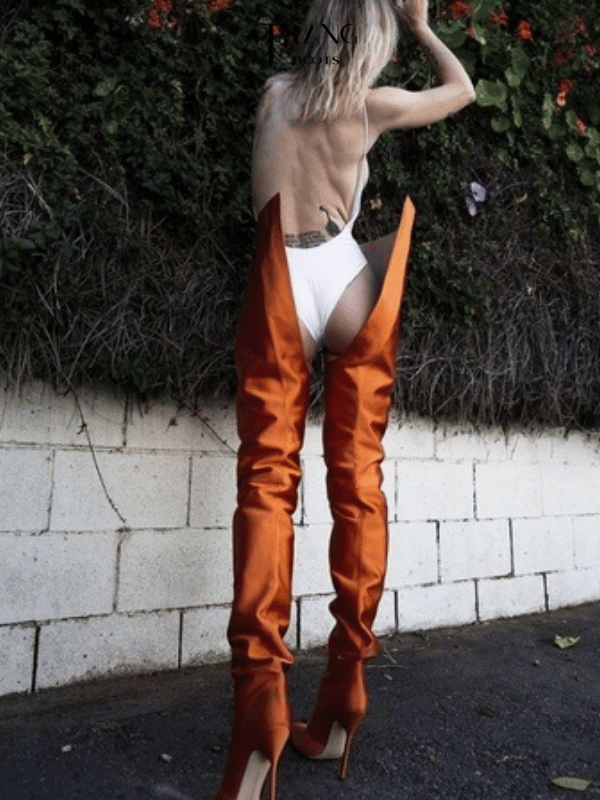 WIDE LEG THIGH HIGH BOOTS