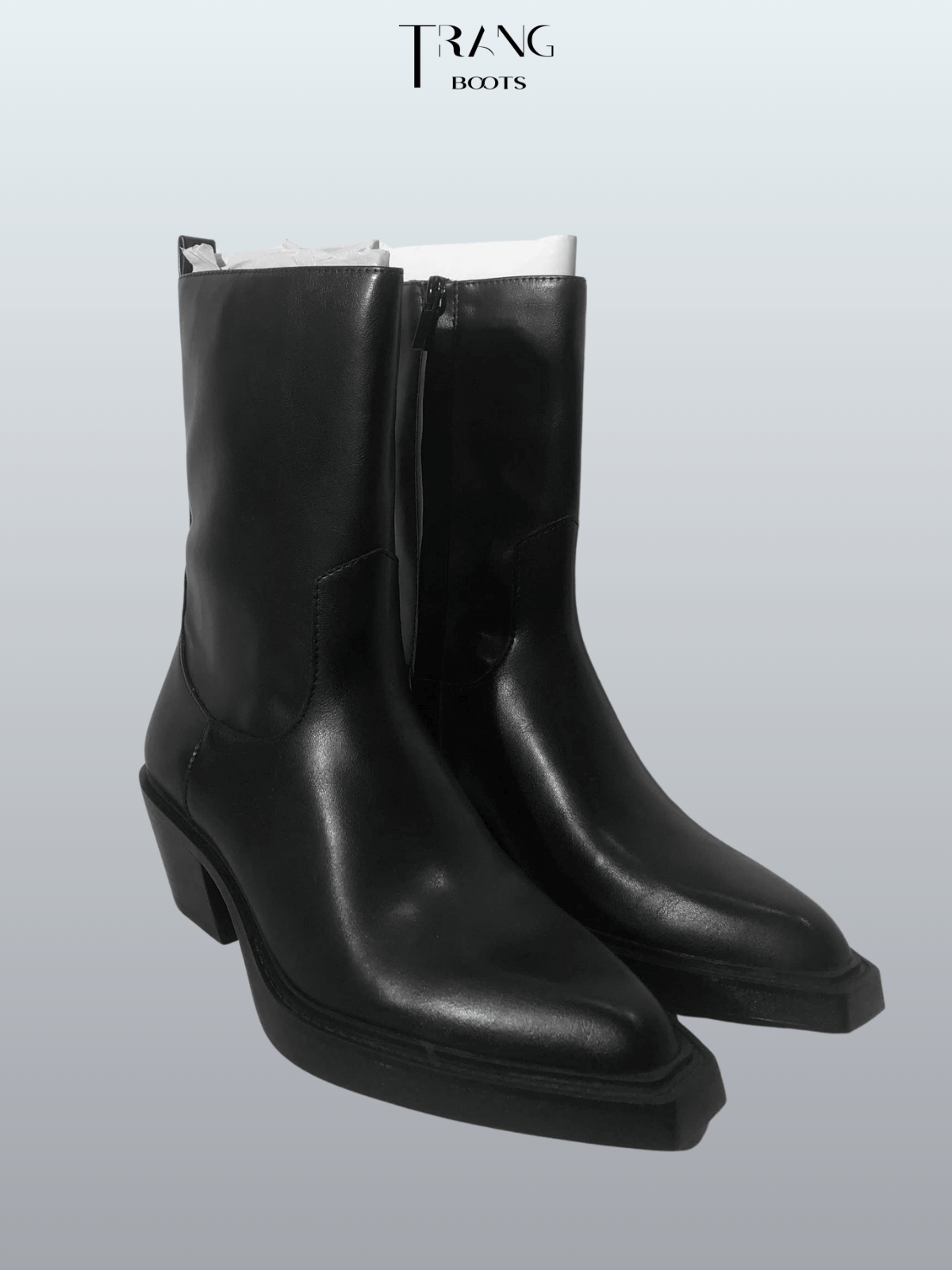 BOOTS CỔ NGẮN ỐNG ĐỨNG PULL & BEAR