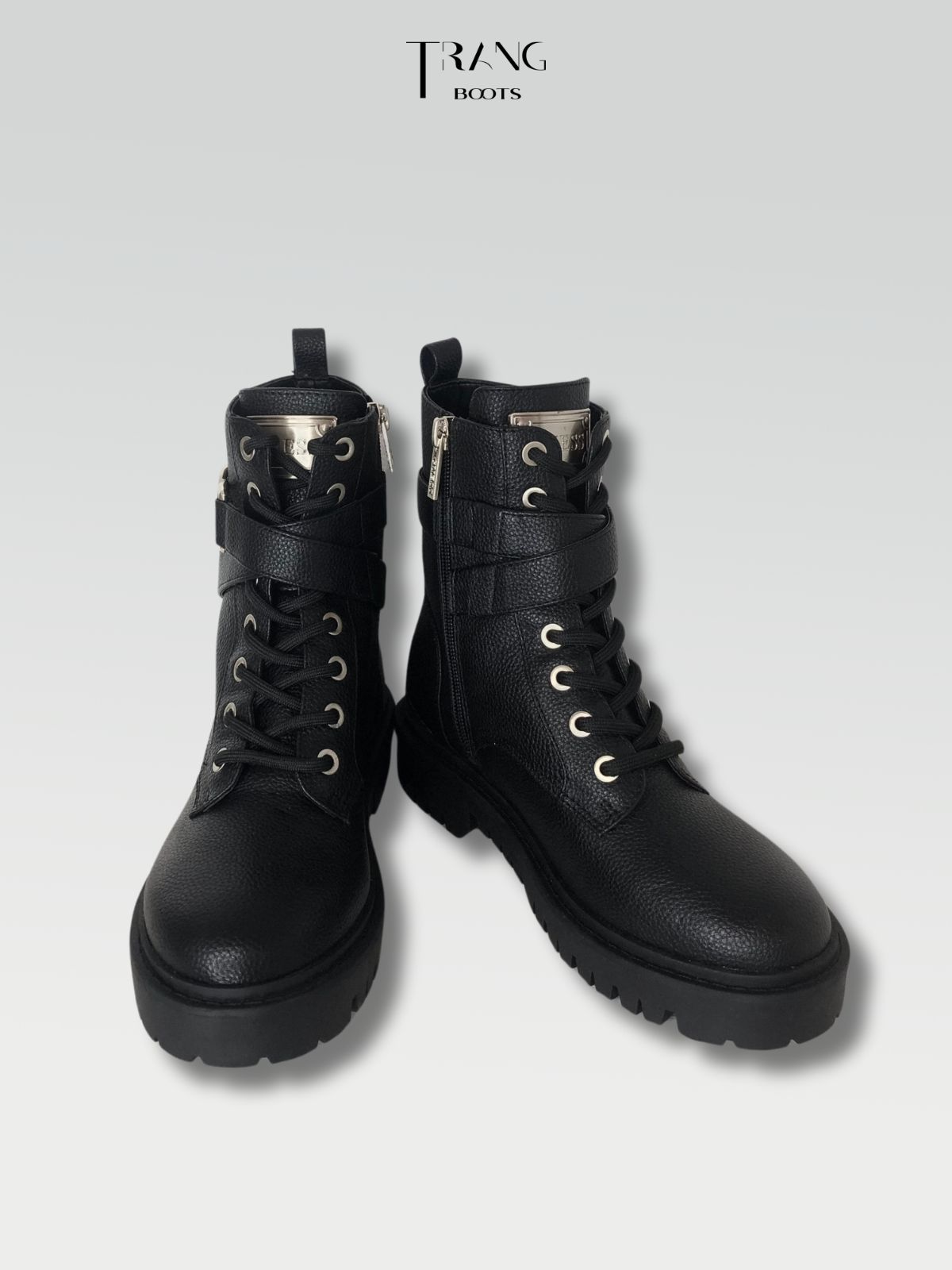 ORANA COMBAT BOOTIE - BOOTS CHIẾN BINH CỘT DÂY CỔ NGẮN