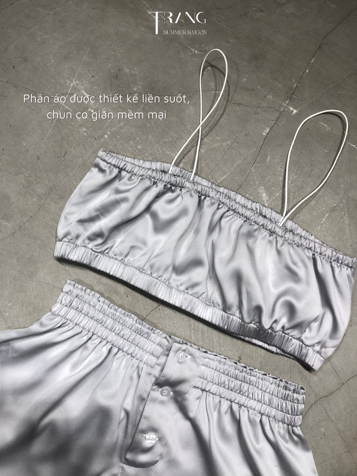 SET ĐỒ NGỦ LỤA SATIN GỢI CẢM DREAM