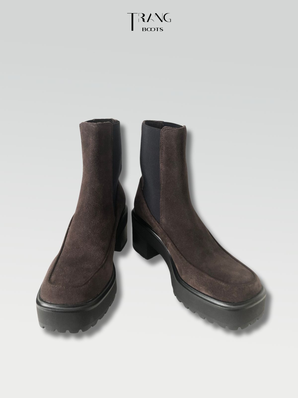 CHELSEA BOOTS SUEDE LEATHER - BOOTS CỔ NGẮN CHELSEA DA LỘN THẬT
