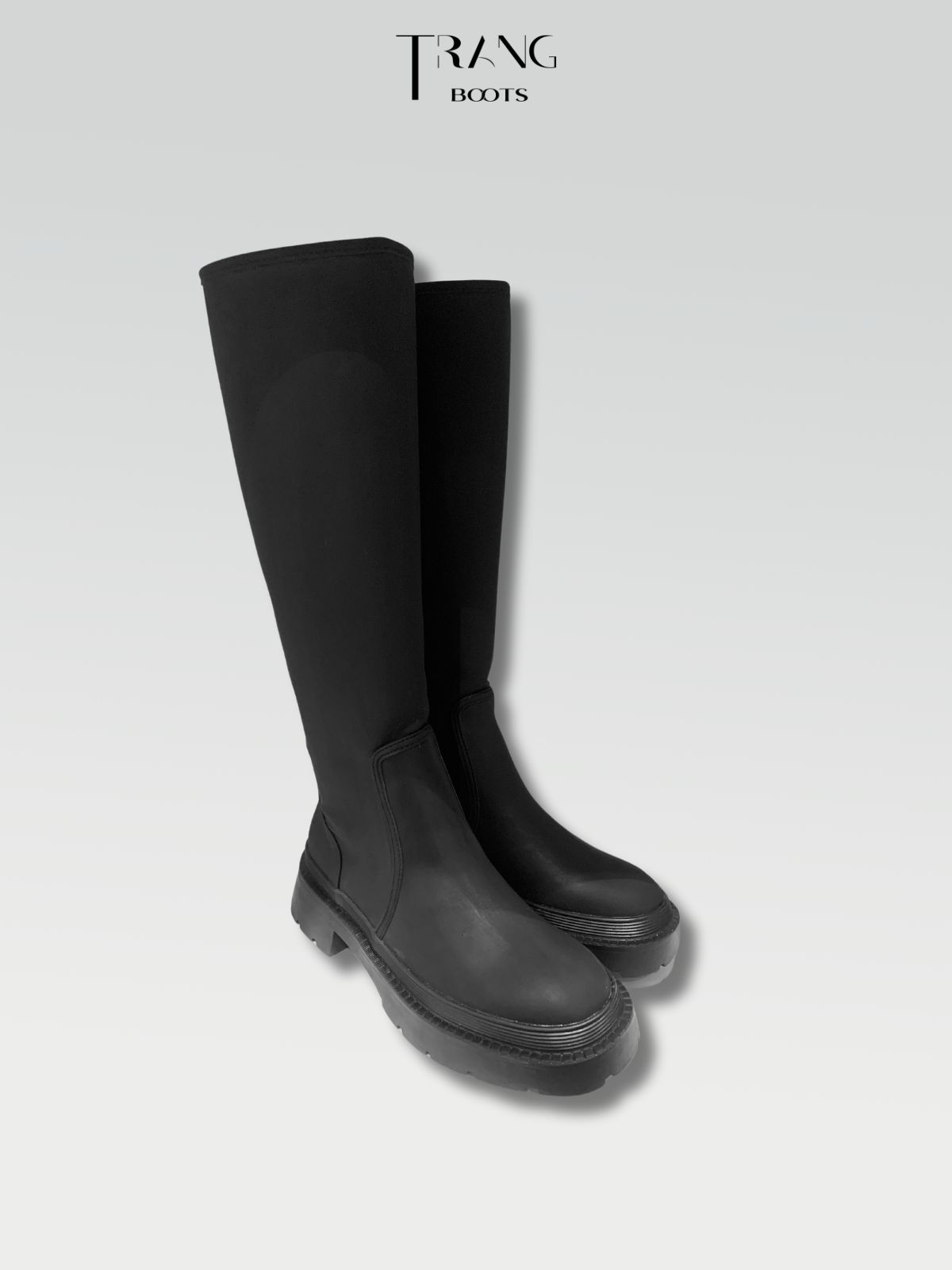 FASHION RUBBERISED BOOTS - BOOTS ỦNG GỐI THỜI TRANG CAO SU