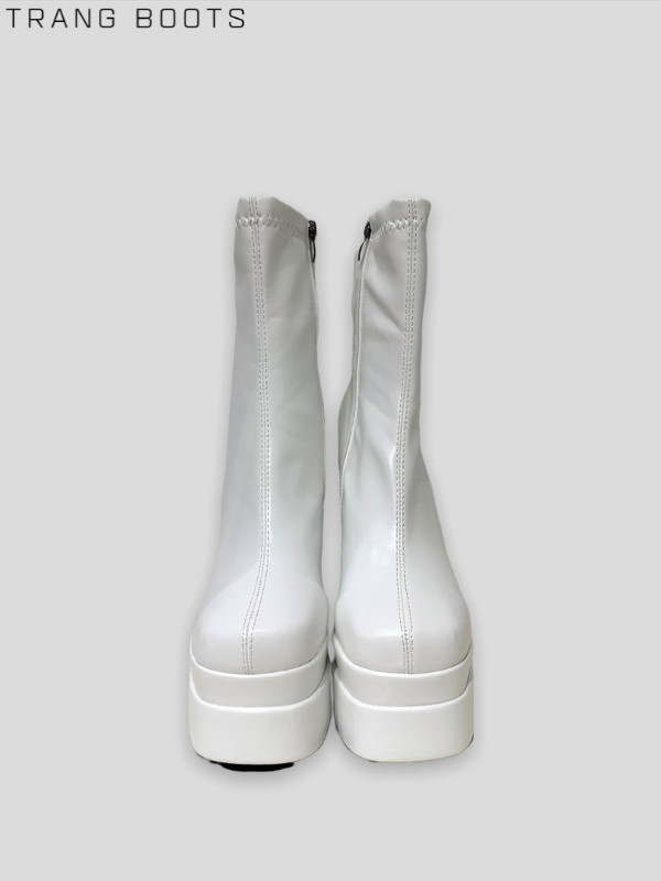 PLATFORM BOOTS MŨI VUÔNG ĐẾ ĐÚP BASIC