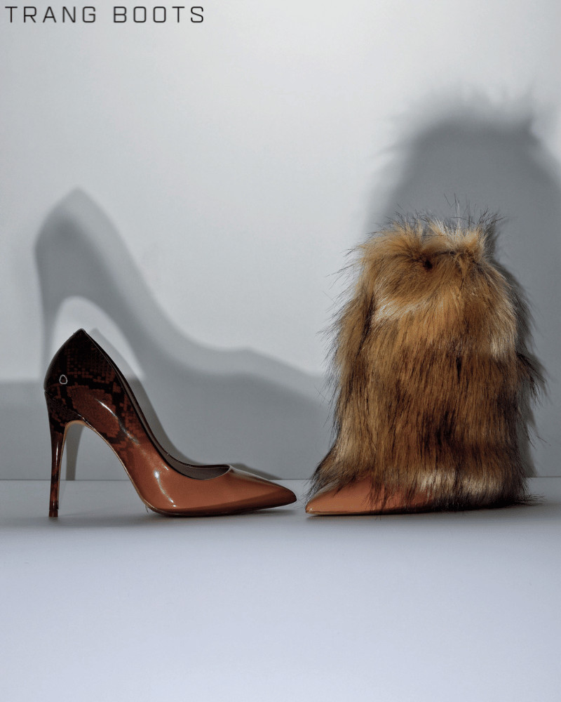 HIGHHEELS ALDO LÔNG NÂU