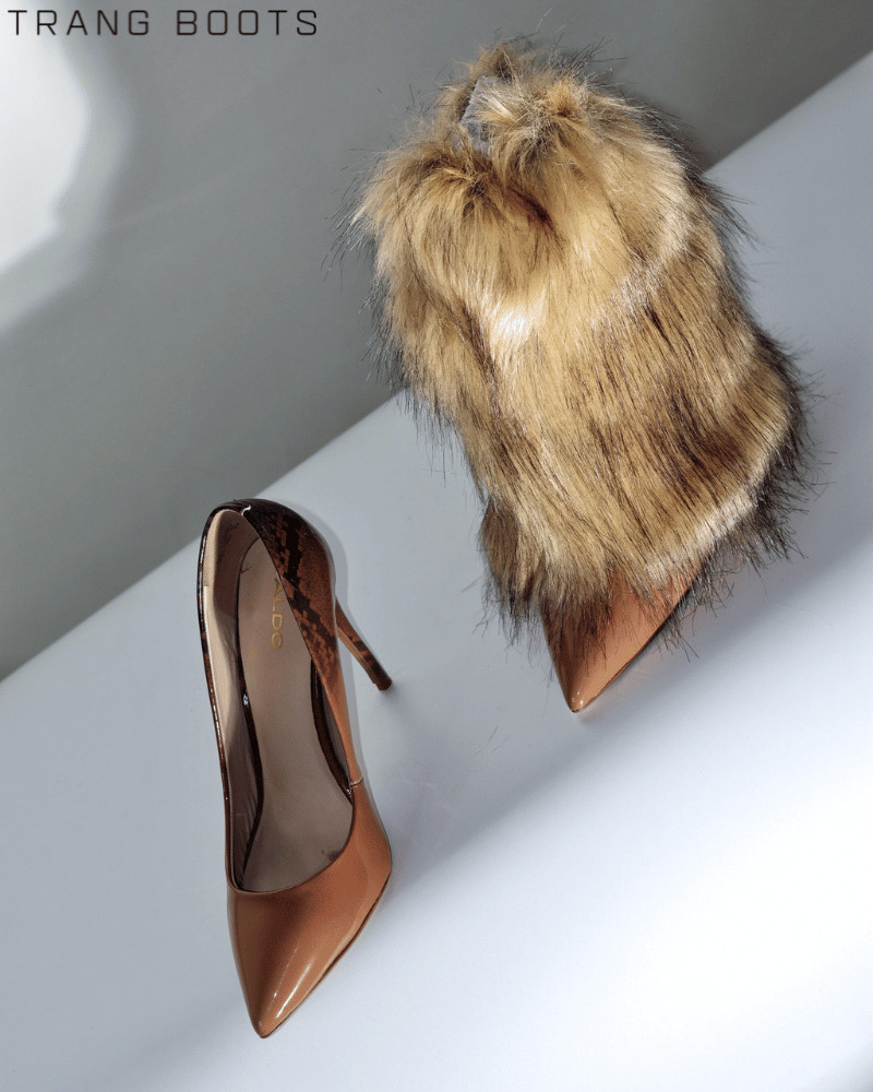 HIGHHEELS ALDO LÔNG NÂU