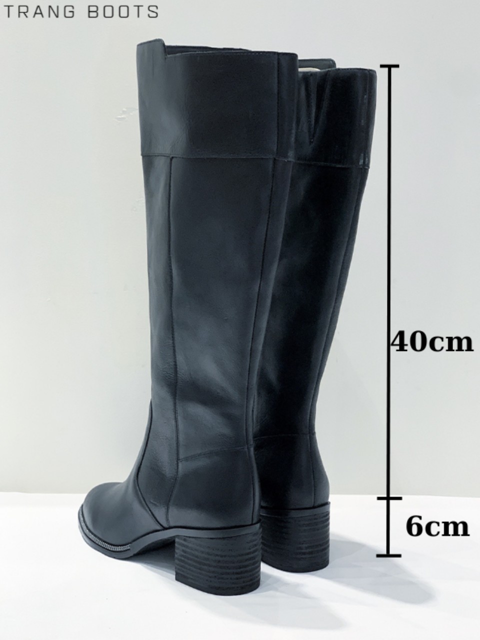 KNEE BOOTS BJORNDAL ĐEN
