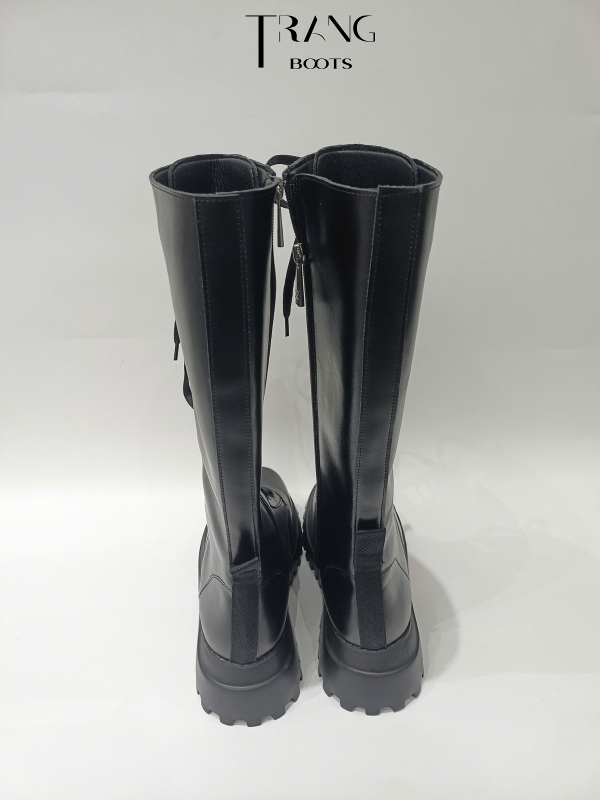 BOOTS GỐI THẮT DÂY CHIẾN BINH KIỂU DÁNG COMBAT BOOTS