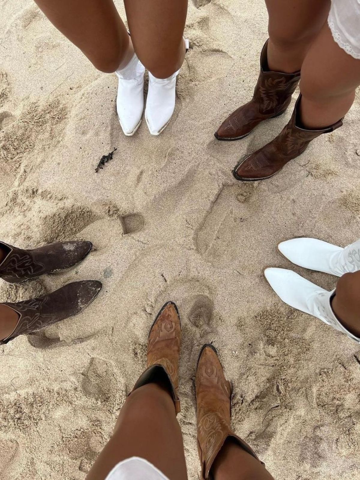 LEATHER COWBOY BOOTS BROWN - BOOTS CAO BỒI DA MỜ MÀU NÂU