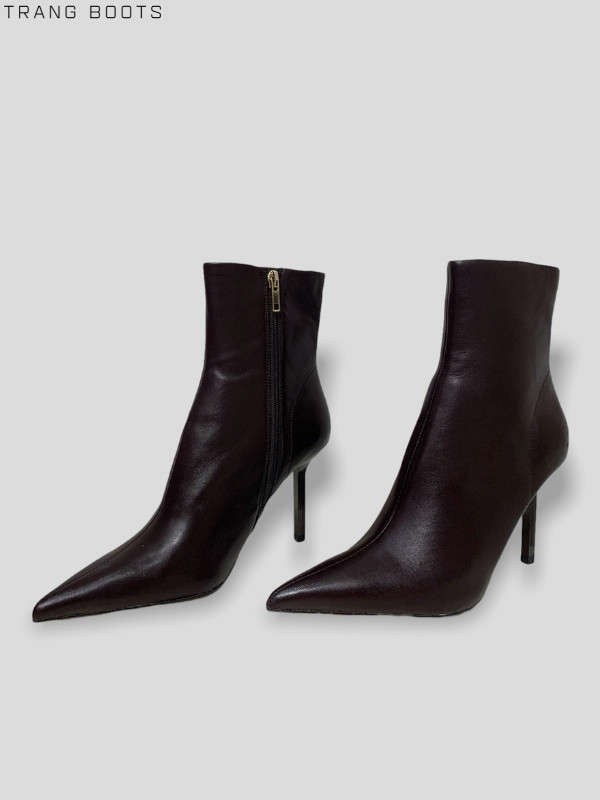 HIGHHEELS BOOTS ZARA MŨI NHỌN GÓT NHỌN 10CM