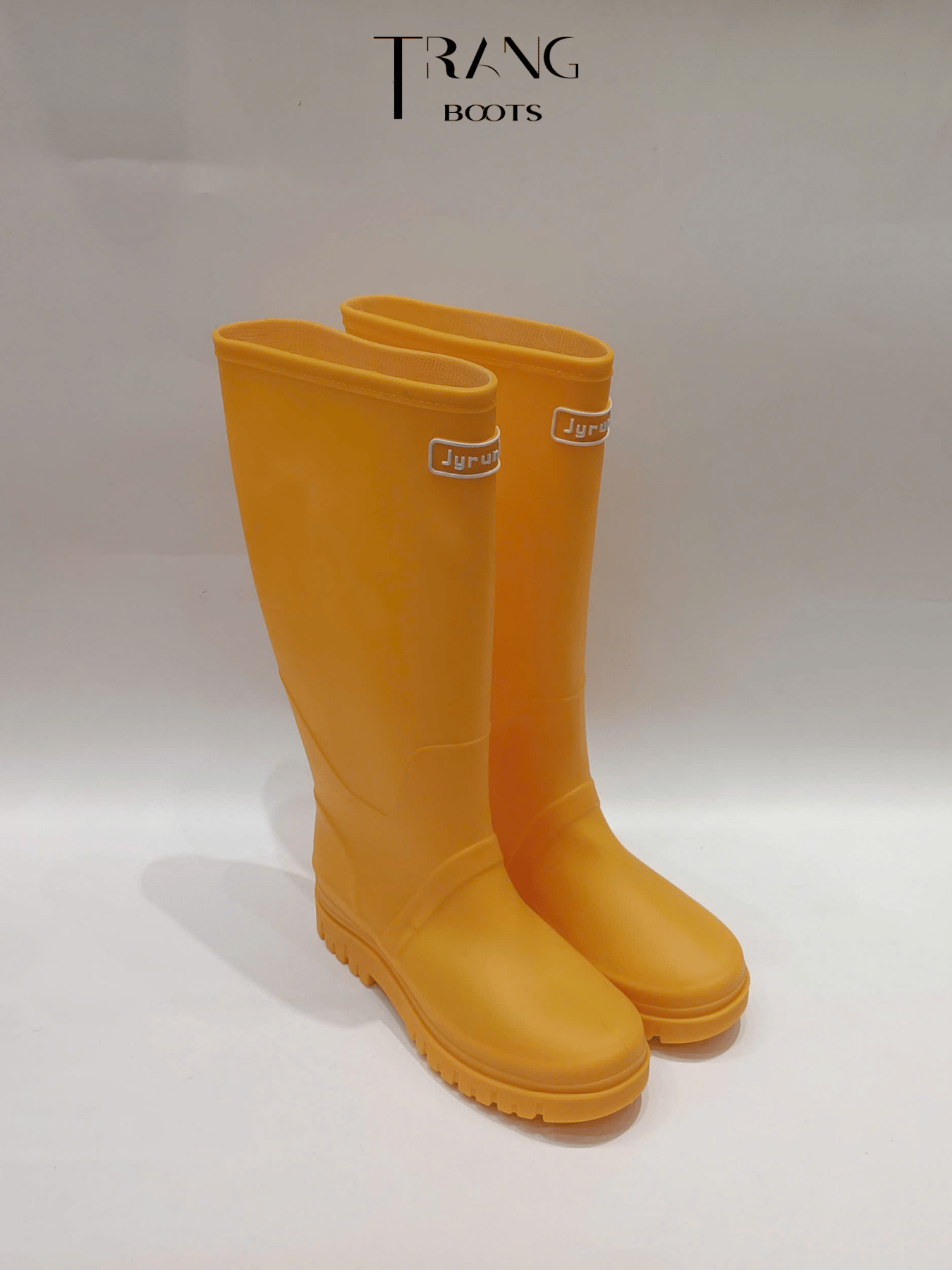SUNSHINE YELLOW TALL RAIN BOOTS - ỦNG CAO SU CỔ CAO MÀU VÀNG