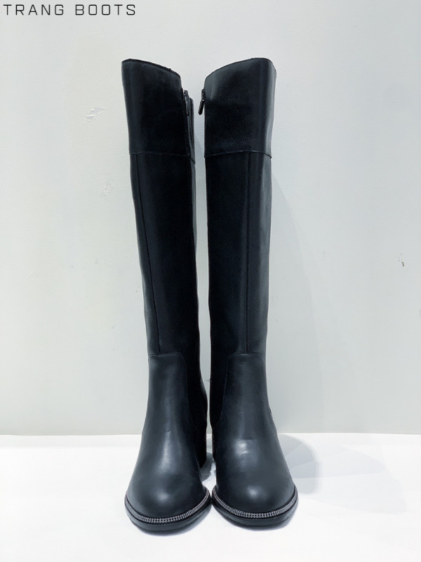 KNEE BOOTS BJORNDAL ĐEN