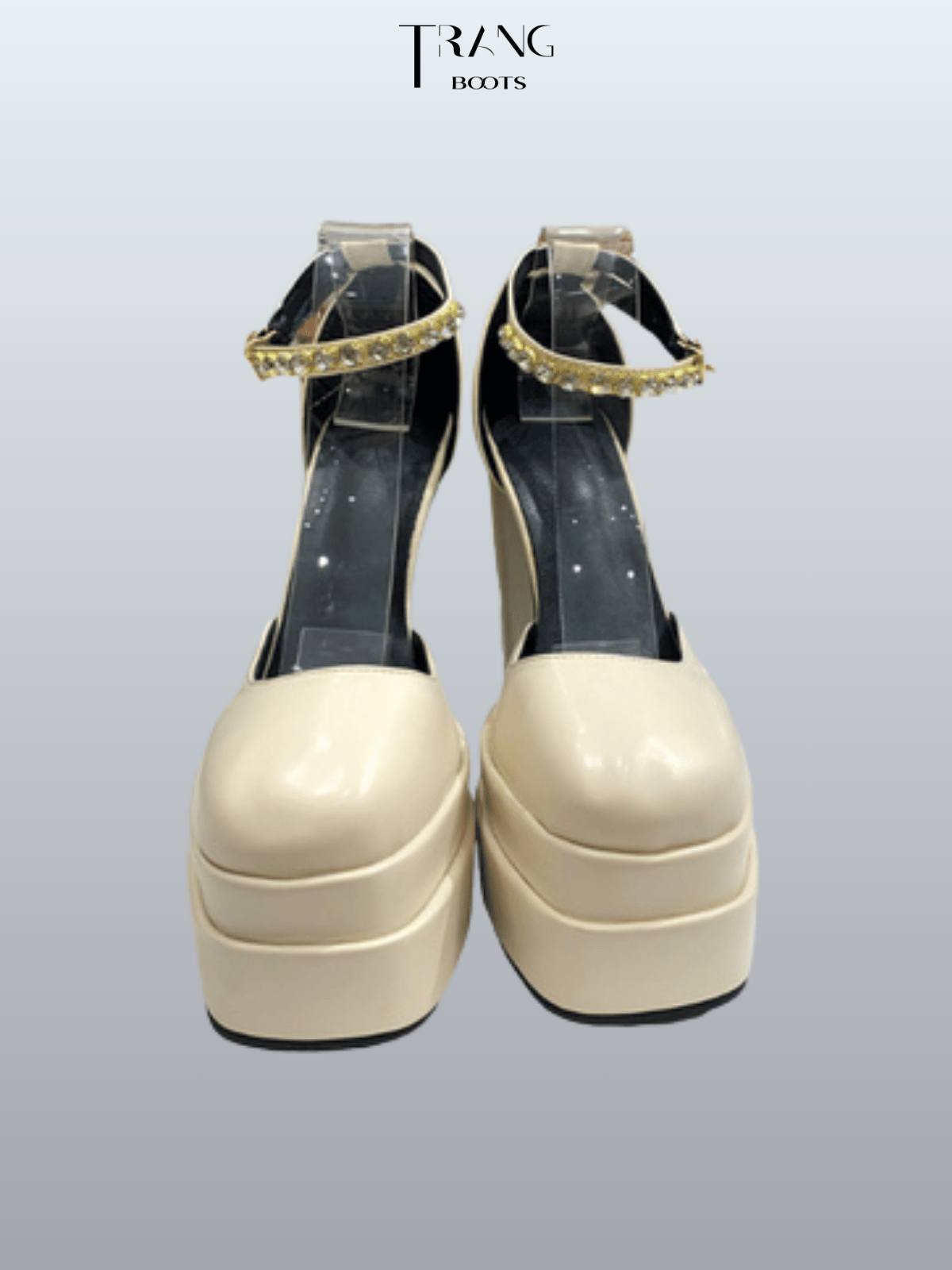 CAO GÓT ĐẾ ĐÚP BÍT MŨI QUAI ĐÍNH ĐÁ