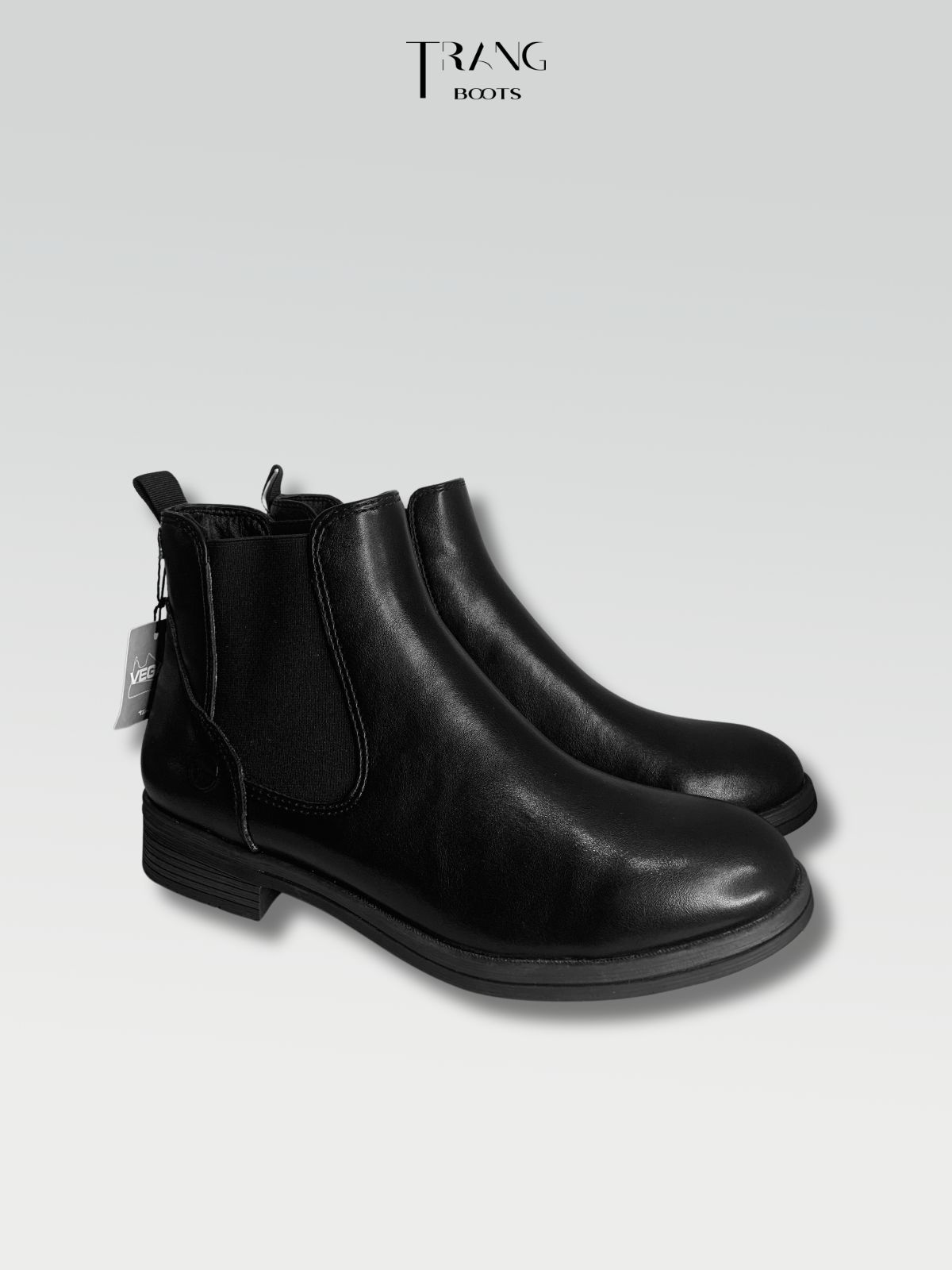 TAMARIS LEATHER CHELSEA BOOTS BLACK - CHELSEA BOOTS ĐEN DA THẬT