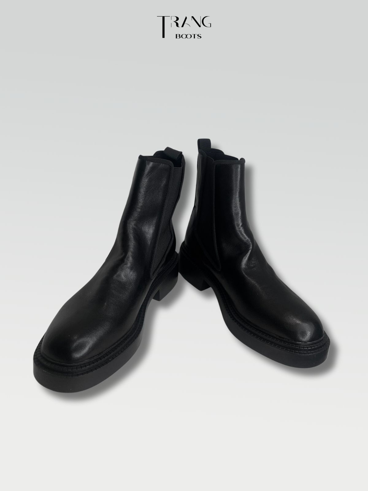 BLACK CHELSEA ZARA - BOOTS CHELSEA MÀU ĐEN ZARA