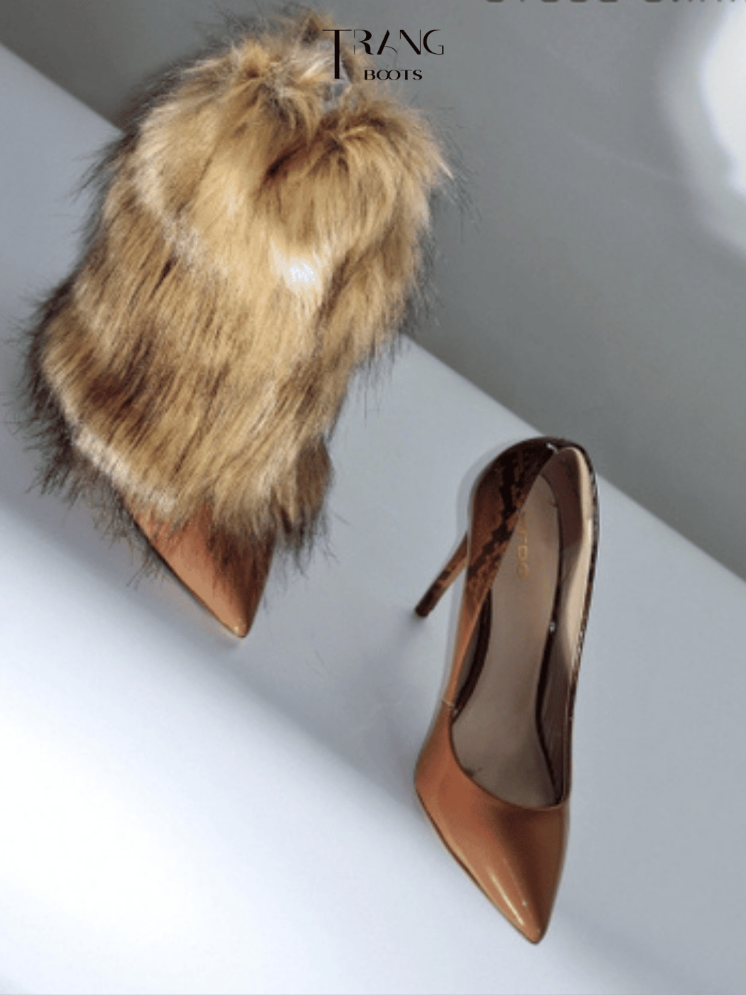 HIGHHEELS ALDO LÔNG NÂU