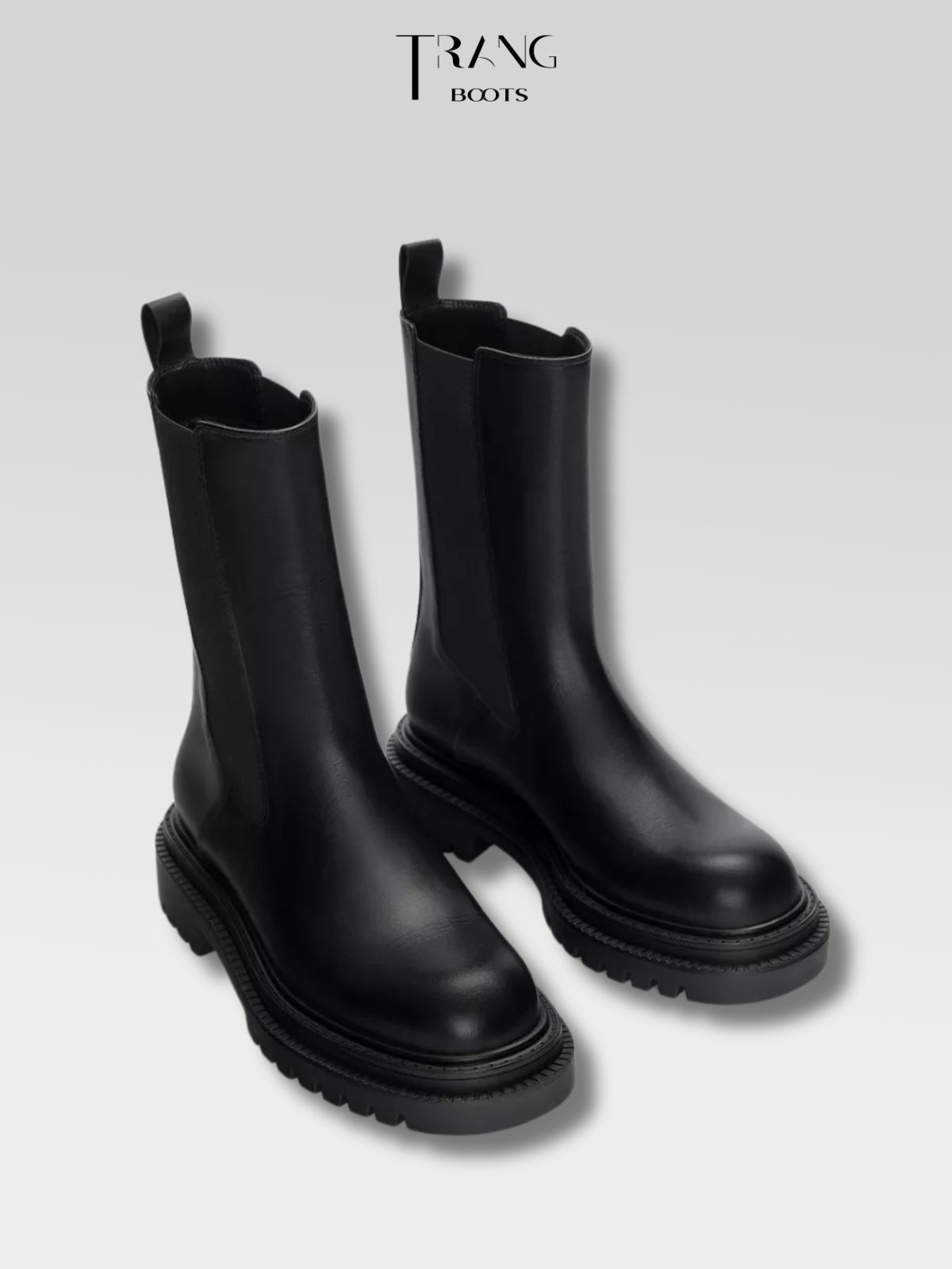 CHELSEA BOOTS PULL&BEAR CỔ CAO