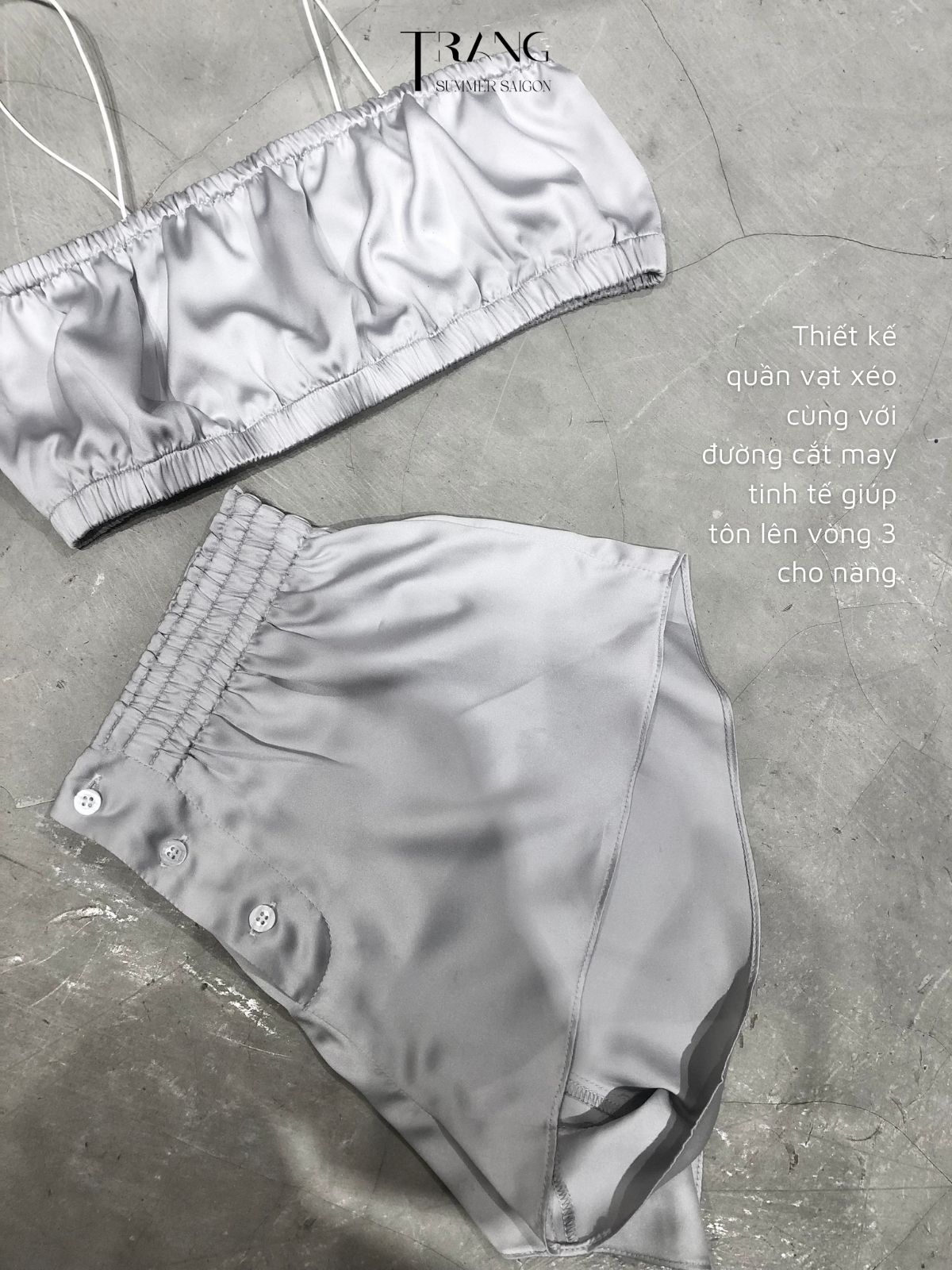 SET ĐỒ NGỦ LỤA SATIN GỢI CẢM DREAM