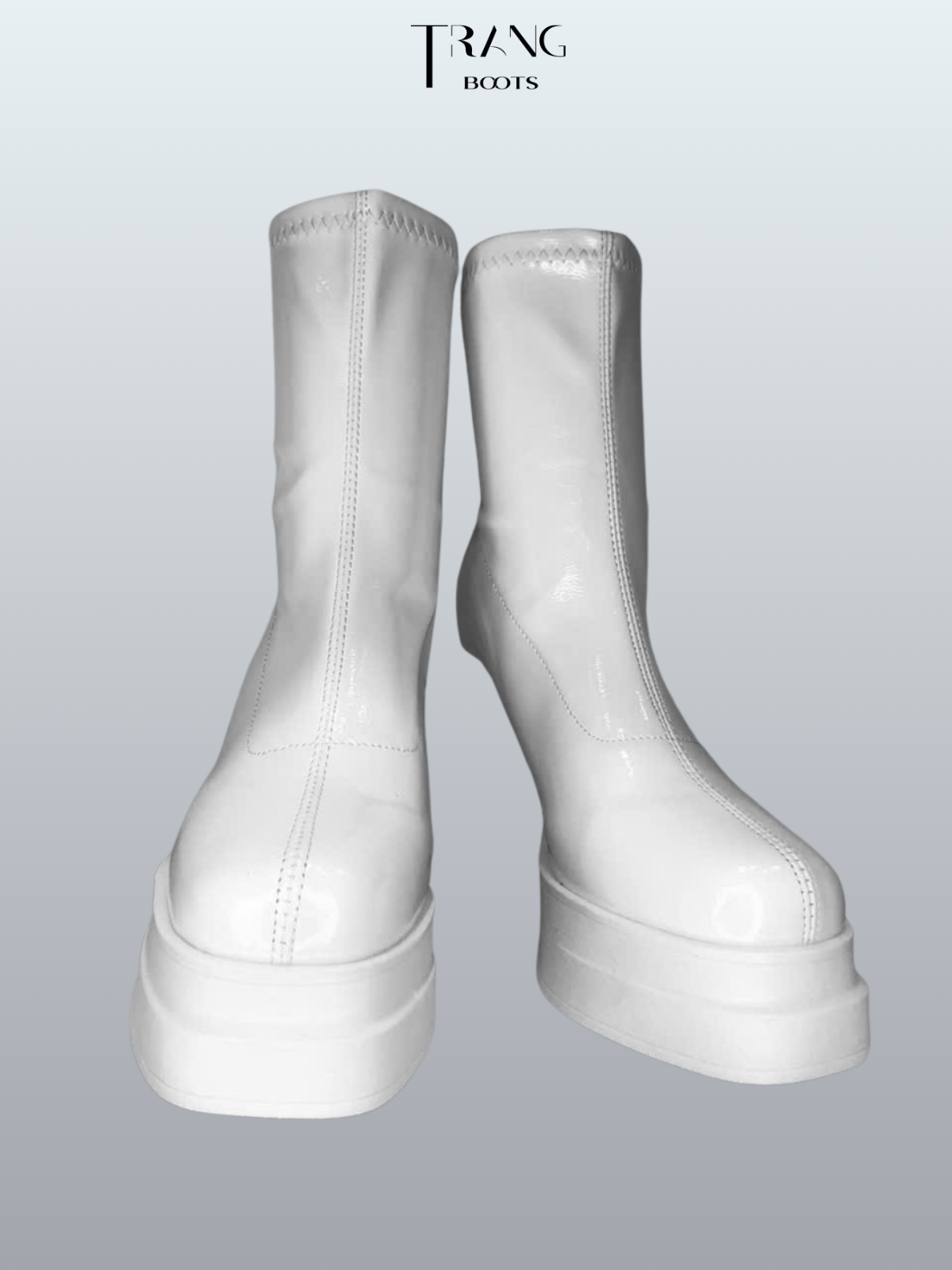 PLATFORM ANKLE BOOTS ĐẾ ĐÚP