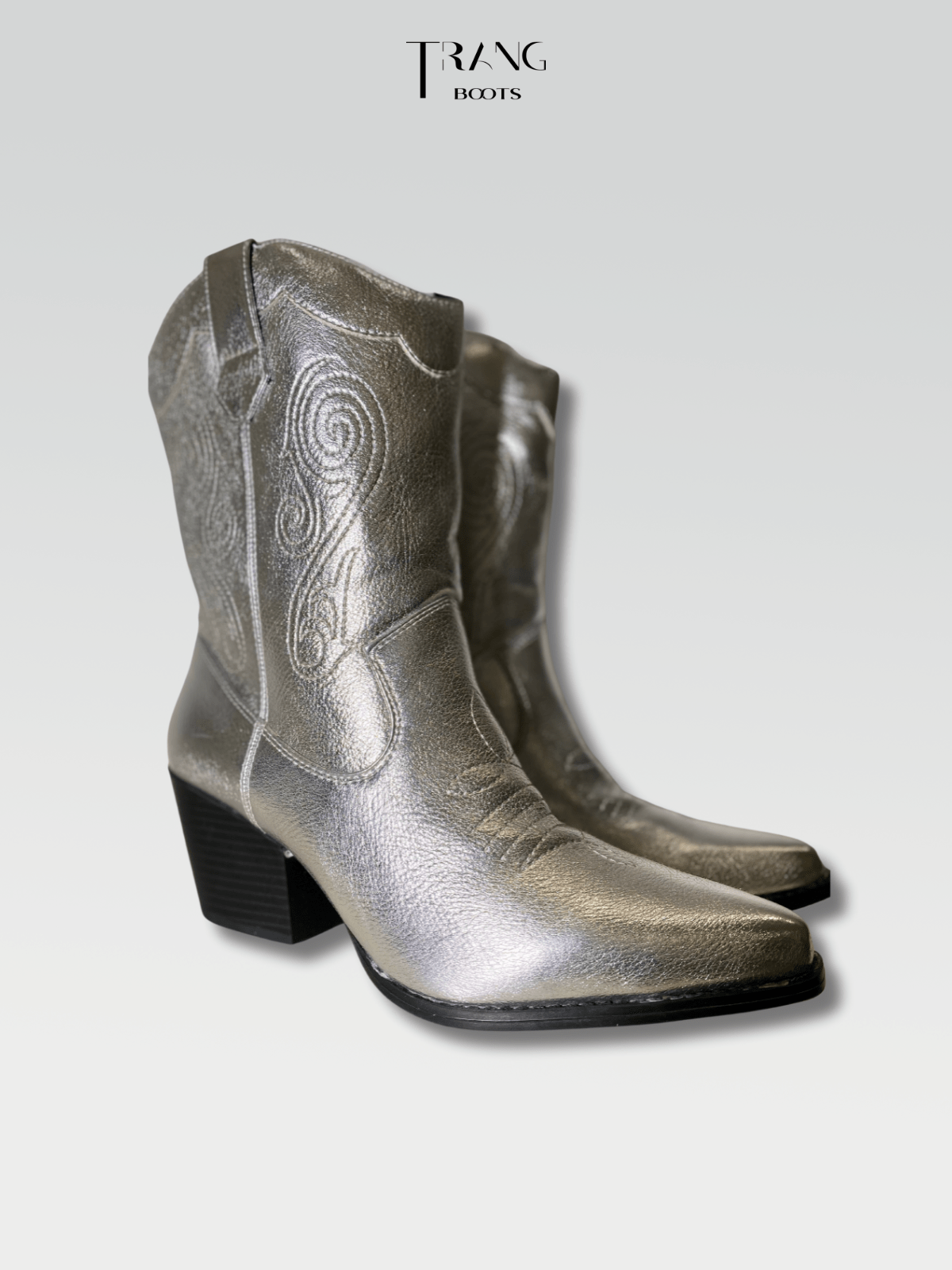 METALLIC COWBOY BOOTS - BOOTS CAO BỒI METALLIC