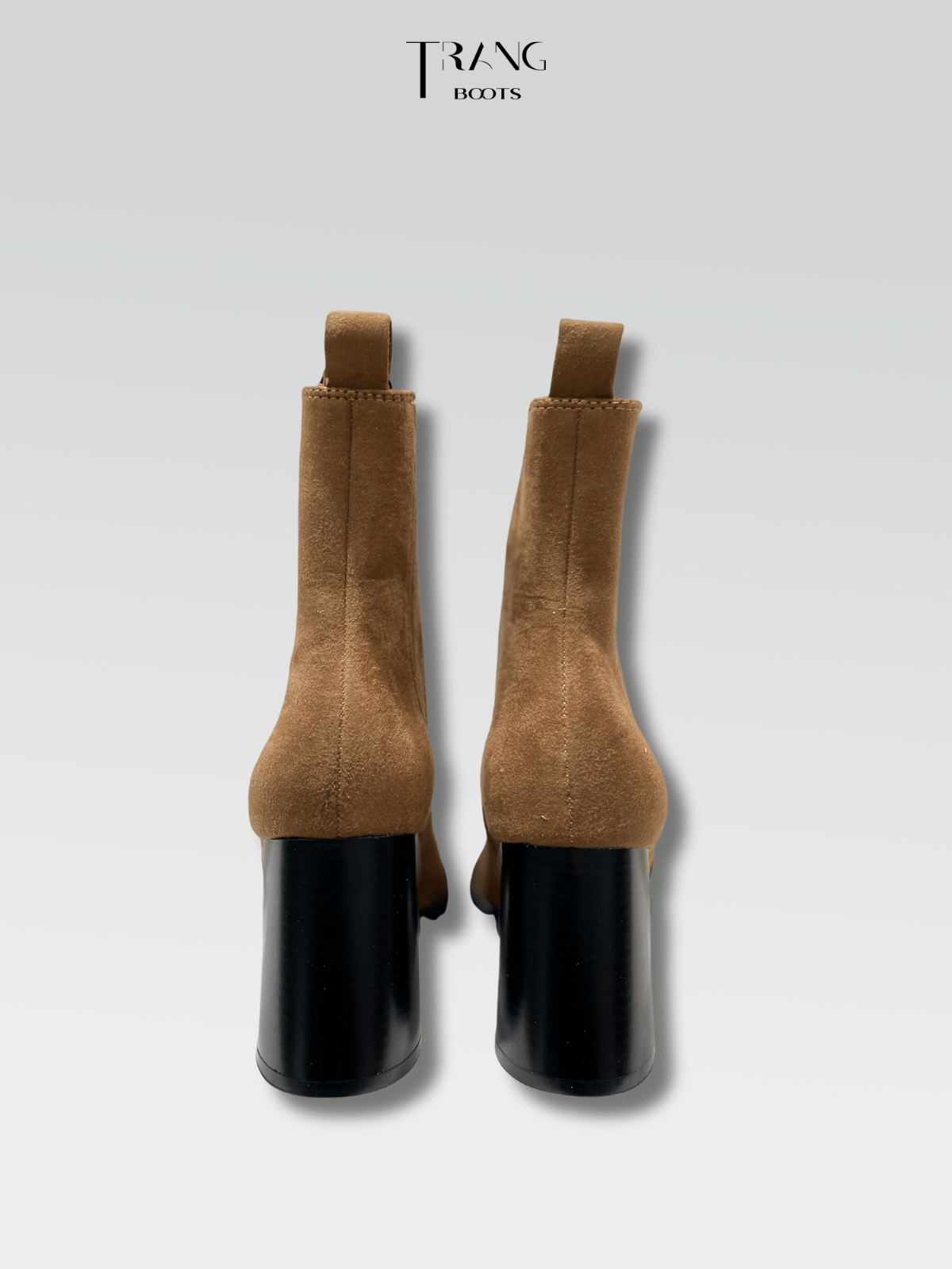 LEATHER CHELSEA BOOTS BROWN - CHELSEA BOOTS DA LỘN MÀU NÂU