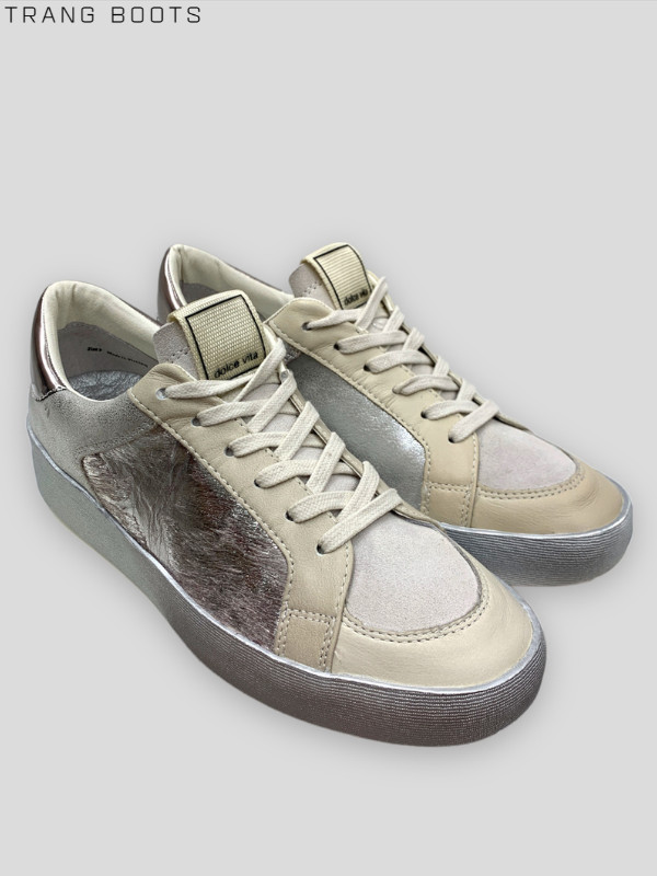 GIÀY SNEAKERS DOLCE VITA MŨI TRÒN DA THẬT