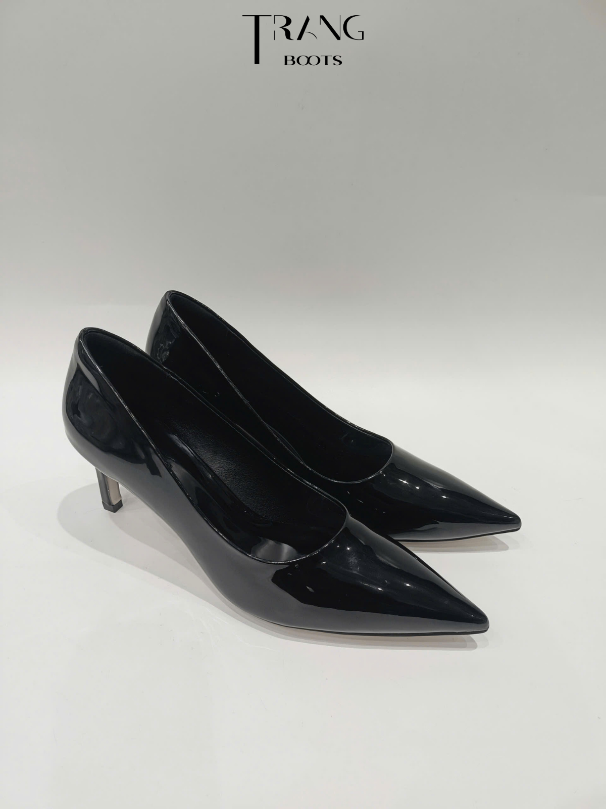 KATE PUMP HIGHHEELS - GIÀY CAO GÓT PUMP KATE - ĐEN 7 - 8CM