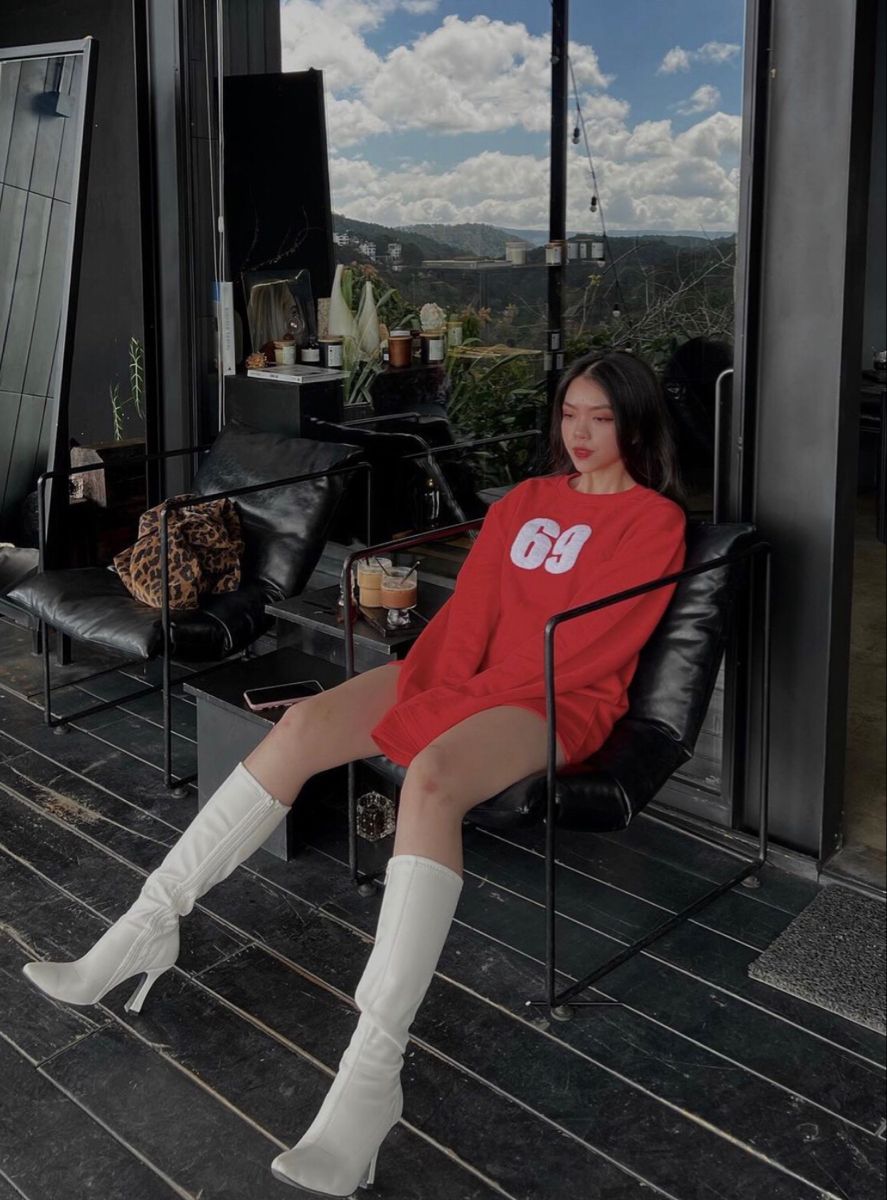 KNEE BOOTS MŨI NHỌN DA MỜ GÓT TRỤ NHỎ