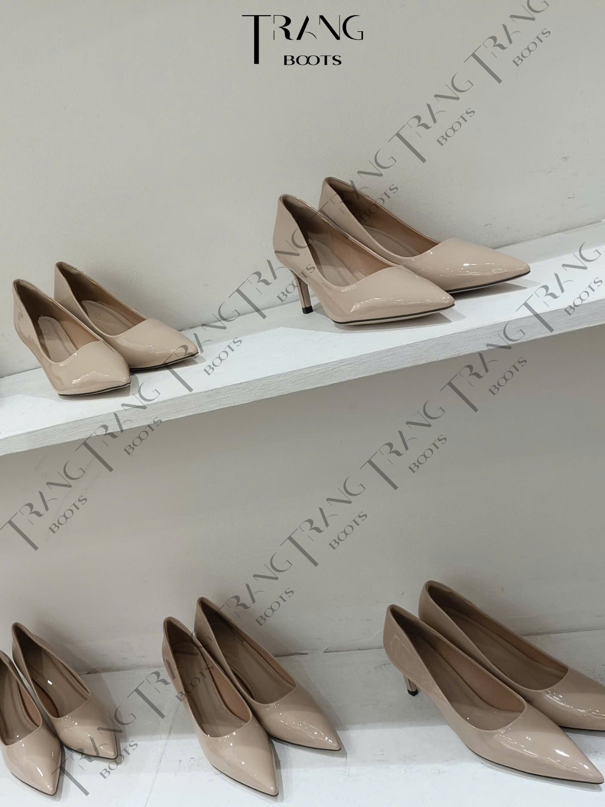 KATE PUMP HIGHHEELS - GIÀY CAO GÓT PUMP KATE - NUDE 7 - 8CM