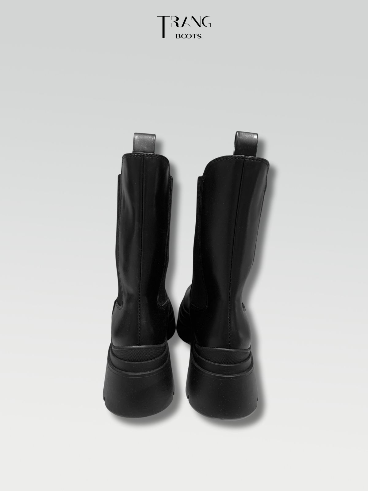 MID CALF CHELSEA BOOTS