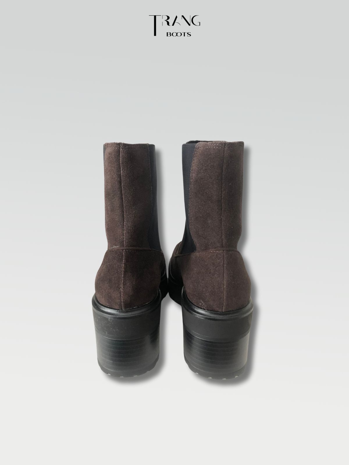 CHELSEA BOOTS SUEDE LEATHER - BOOTS CỔ NGẮN CHELSEA DA LỘN THẬT