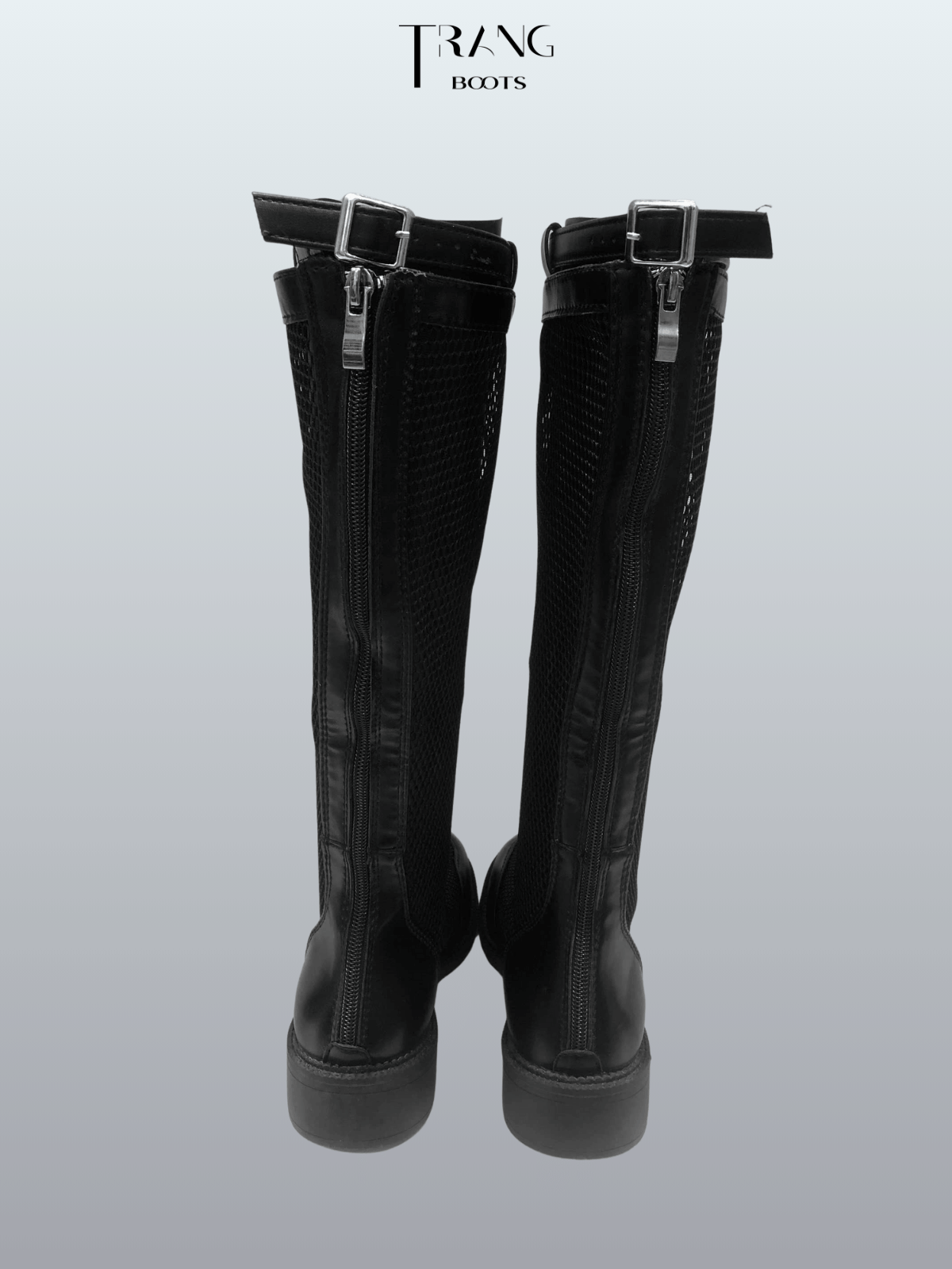 KNEE BOOTS LƯỚI - BOOTS LƯỚI DÀI ĐẾN GỐI