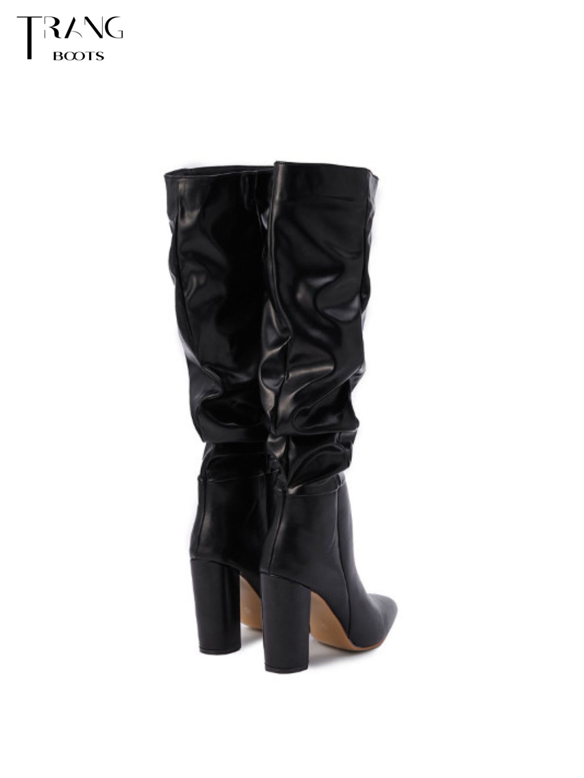 KNEE BOOTS PHOM NHÚN GÓT TRỤ