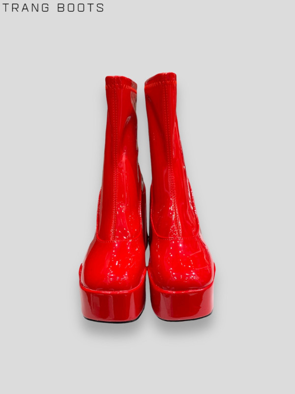 PLATFORM BOOTS DA BÓNG