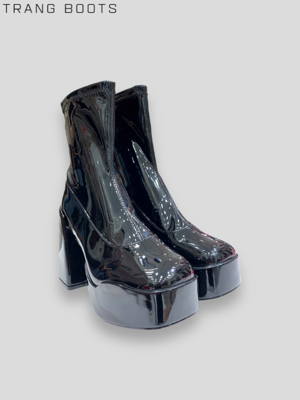 PLATFORM BOOTS DA BÓNG