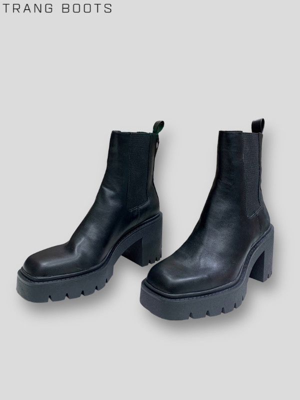 HEELED CHELSEA BOOTS PULL & BEAR ỐNG CAO