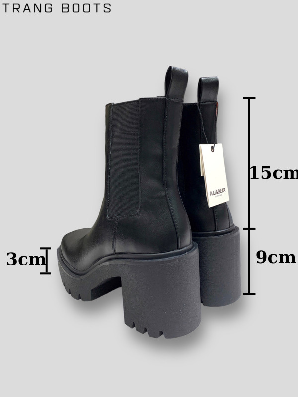 HEELED CHELSEA BOOTS PULL & BEAR ỐNG CAO