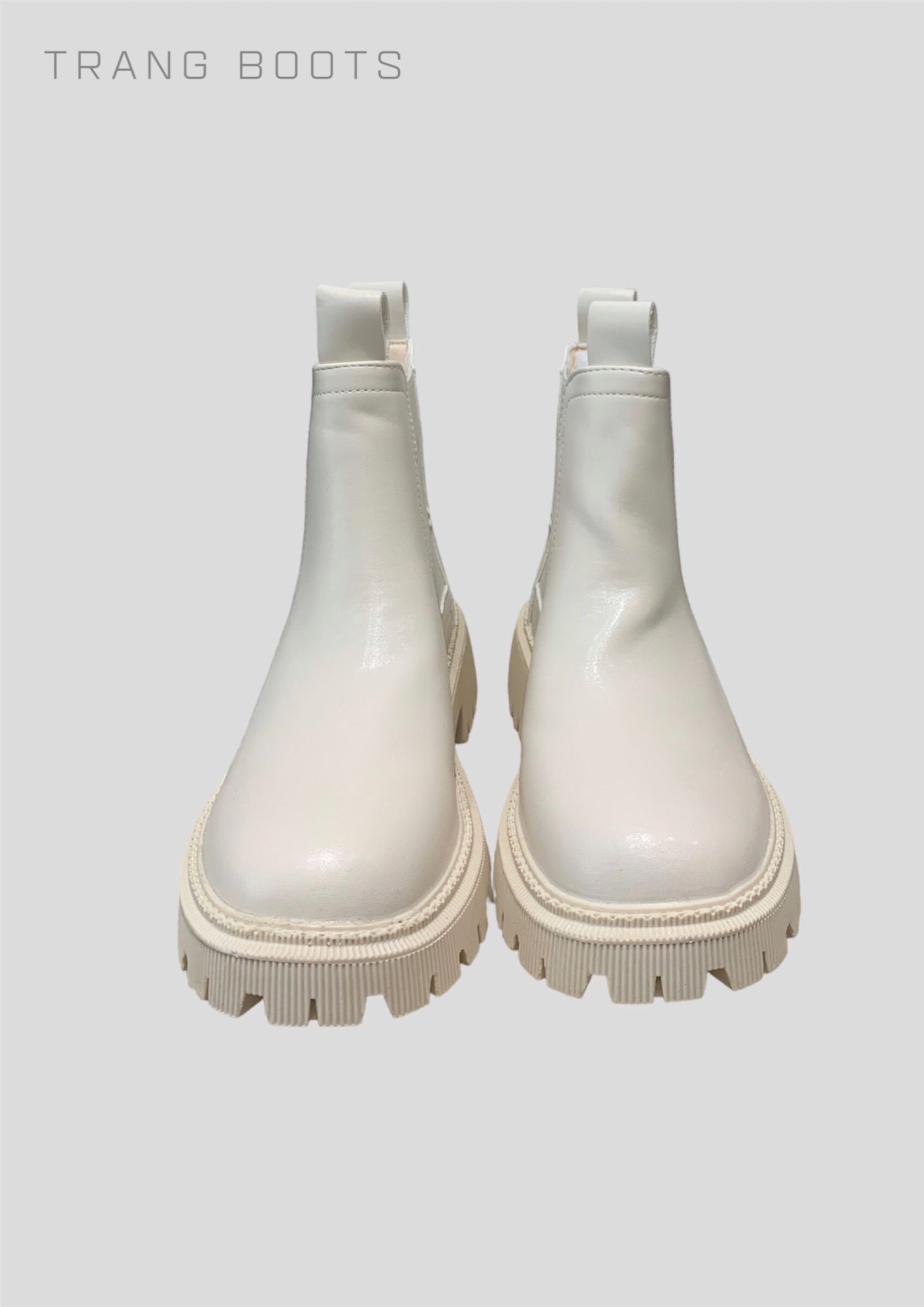 CHELSEA BOOTS CREAM
