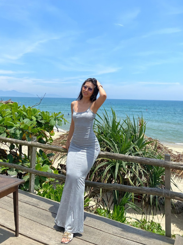 ĐẦM BODY DÀI BASIC HAI DÂY