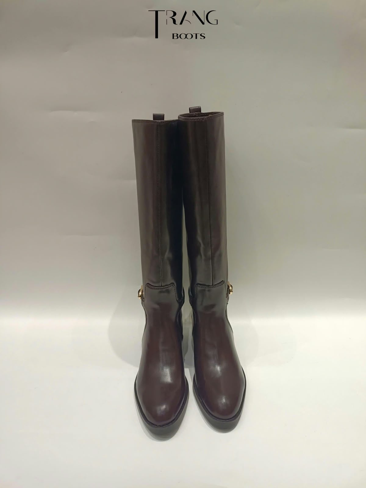 RIDING BOOTS ZARA DARK BROWN ZARA