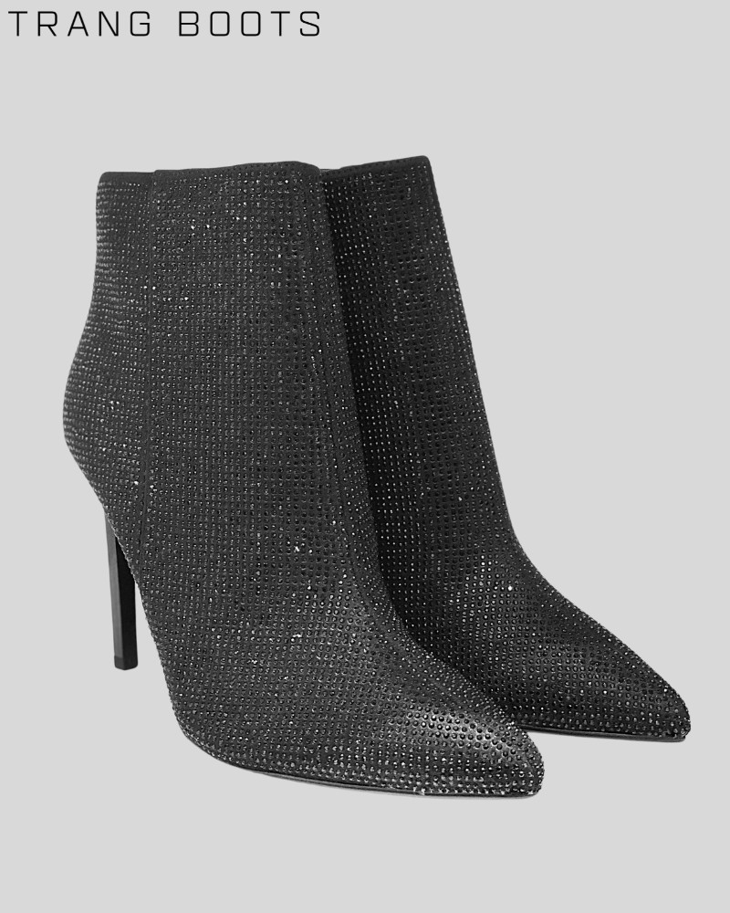 HIGHHEL BOOTS NINE WEST ĐÍNH ĐÁ