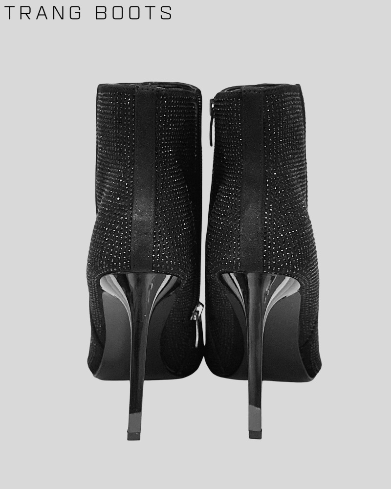 HIGHHEL BOOTS NINE WEST ĐÍNH ĐÁ