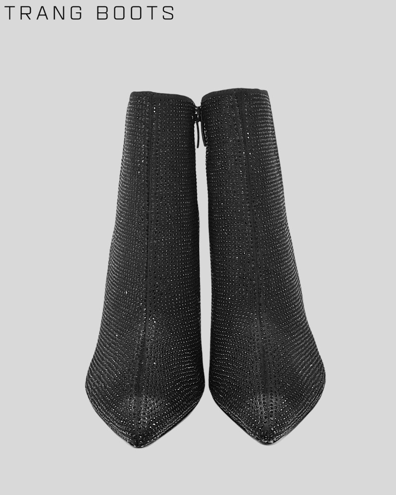 HIGHHEL BOOTS NINE WEST ĐÍNH ĐÁ