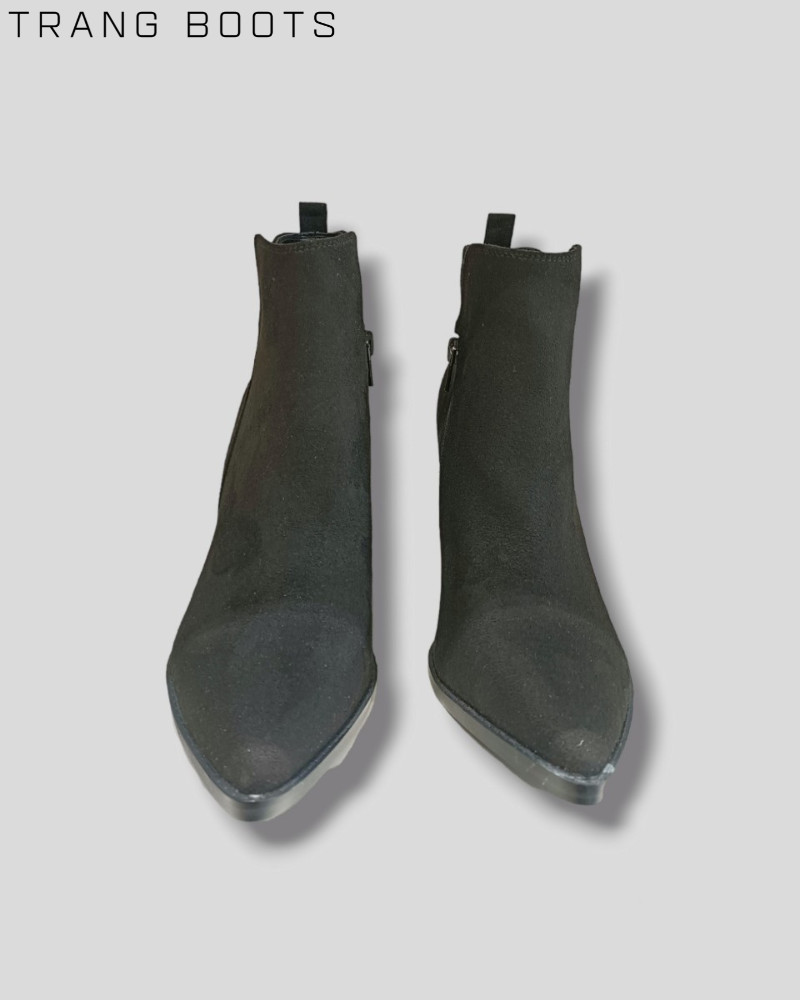 ANKLE BOOTS NINE WEST CỔ KHUYẾT