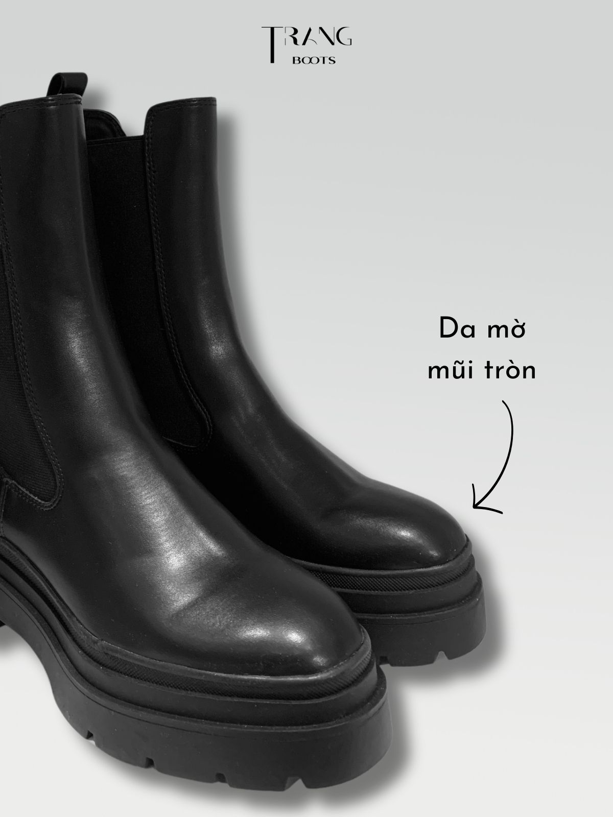 MID CALF CHELSEA BOOTS