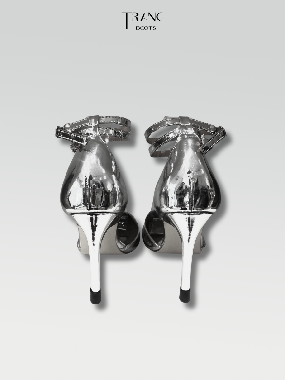 GIÀY CAO GÓT MŨI NHỌN QUEEN PHIÊN BẢN 2.0 BẠC