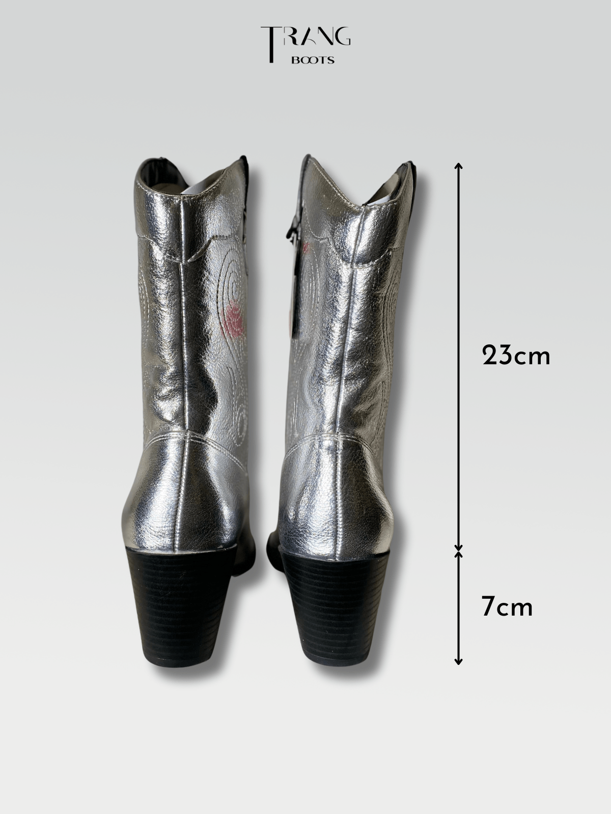 METALLIC COWBOY BOOTS - BOOTS CAO BỒI METALLIC