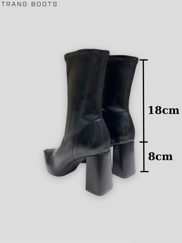 ANKLE BOOTS BASIC MŨI NHỌN