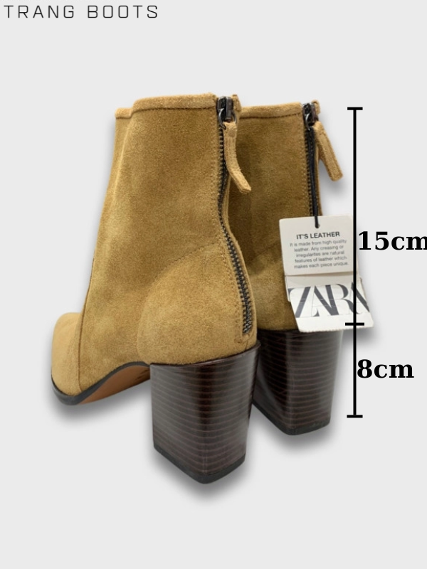 ANKLE BOOTS ZARA MŨI NHỌN