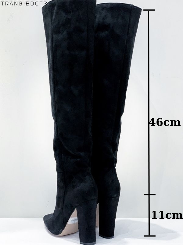 OVER KNEE BOOTS DA LỘN GÓT TRỤ